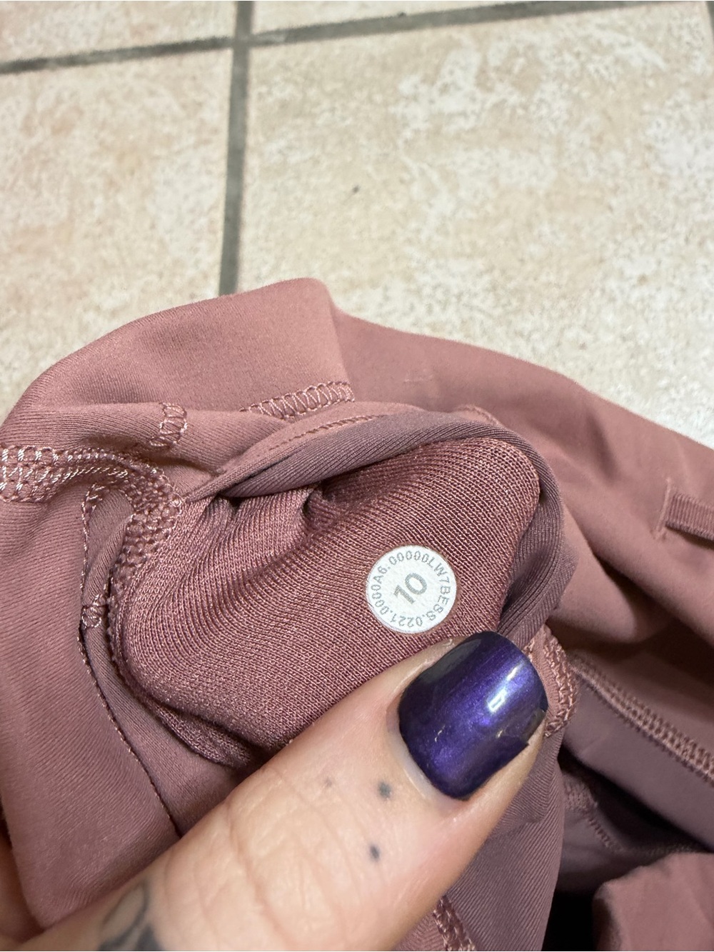 NWOT Lululemon Wunder Train High-Rise Short 6" (Spiced Chai) Size 10 - Picture 4 of 8